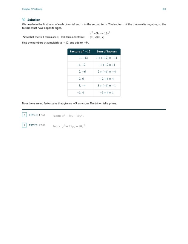 Elementary Algebra - 