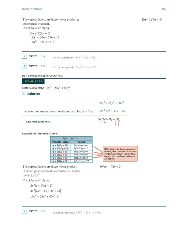 Elementary Algebra - 