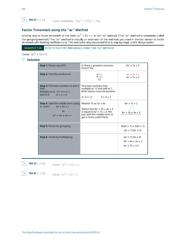 Elementary Algebra - 