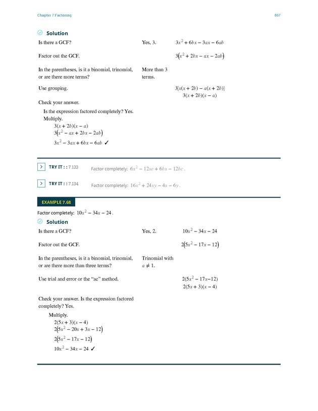 Elementary Algebra - 