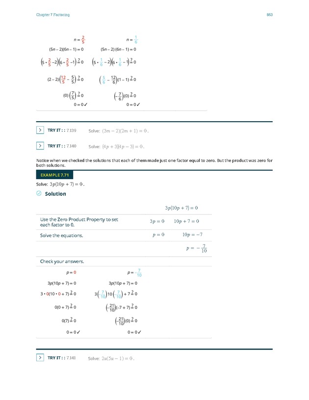 Elementary Algebra - 
