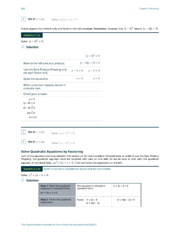 Elementary Algebra - 