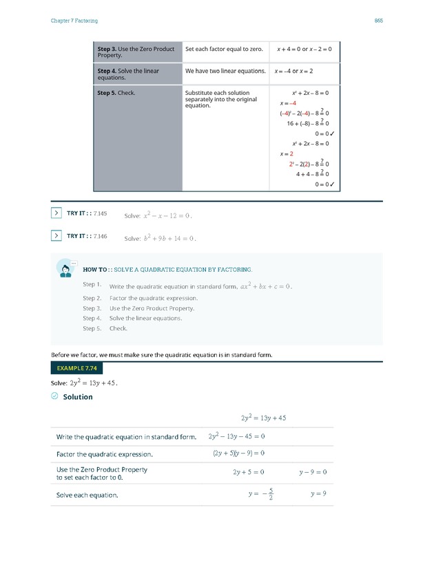 Elementary Algebra - 