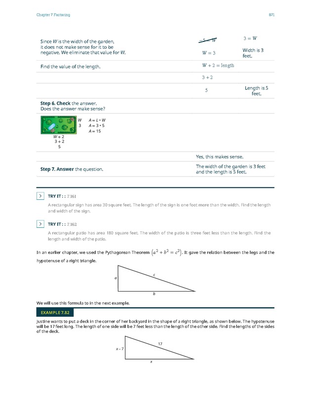 Elementary Algebra - 