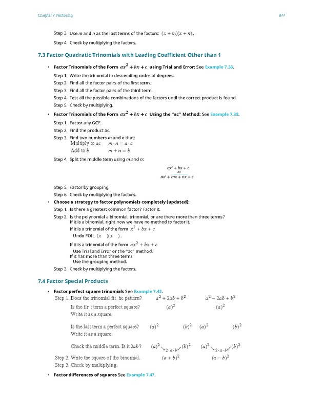 Elementary Algebra - 