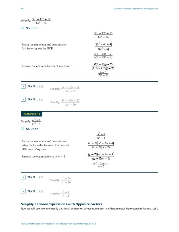 Elementary Algebra - 
