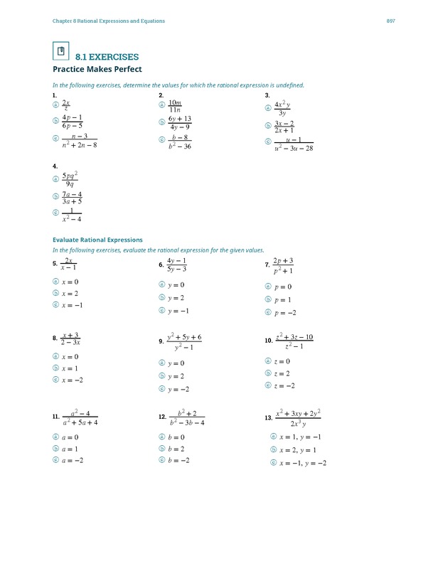 Elementary Algebra - 