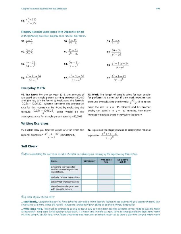 Elementary Algebra - 