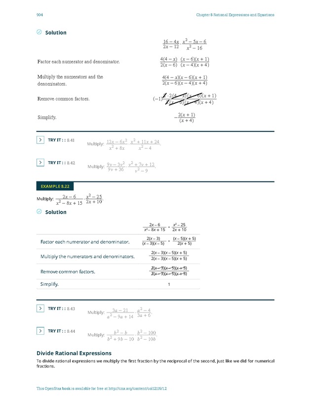 Elementary Algebra - 