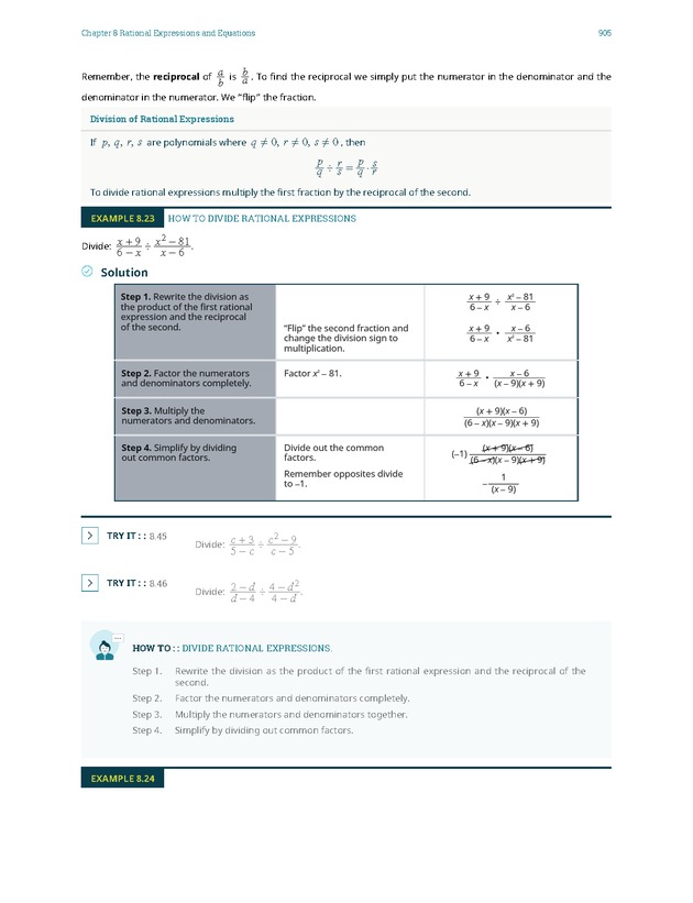Elementary Algebra - 