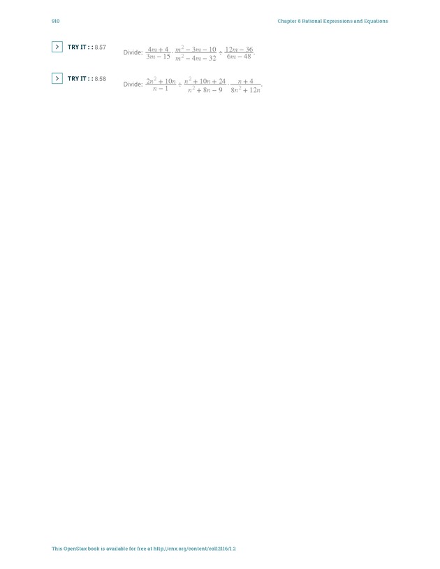 Elementary Algebra - 