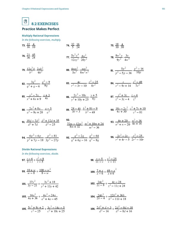 Elementary Algebra - 