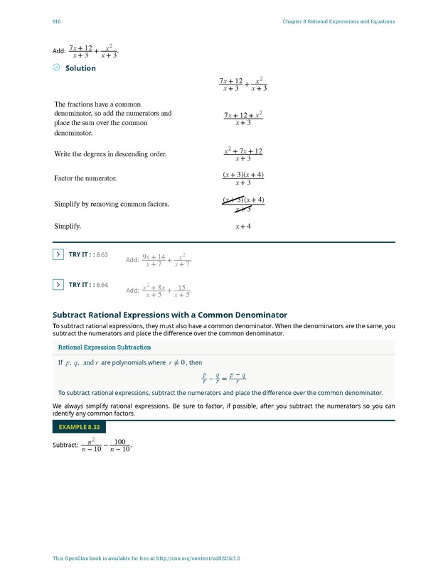 Elementary Algebra - 