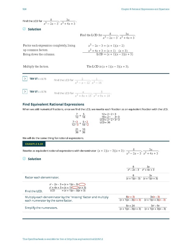 Elementary Algebra - 