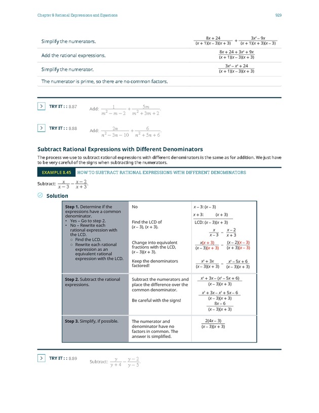 Elementary Algebra - 