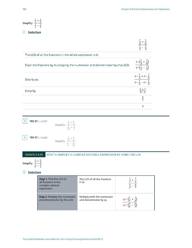 Elementary Algebra - 