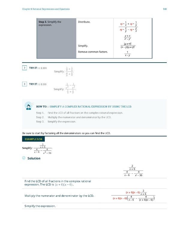 Elementary Algebra - 