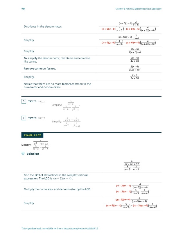 Elementary Algebra - 