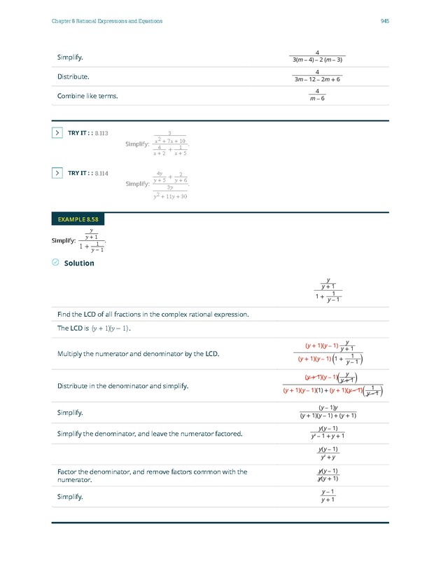 Elementary Algebra - 