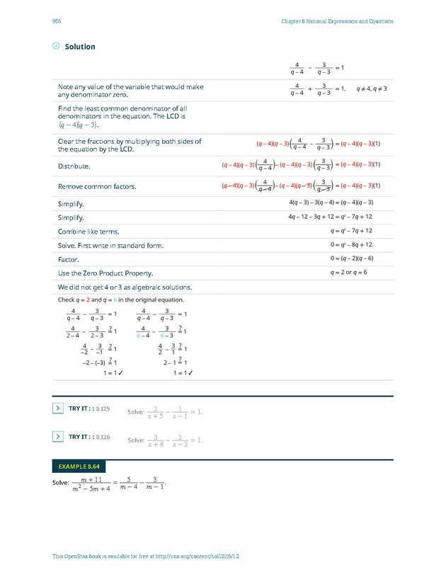 Elementary Algebra - 