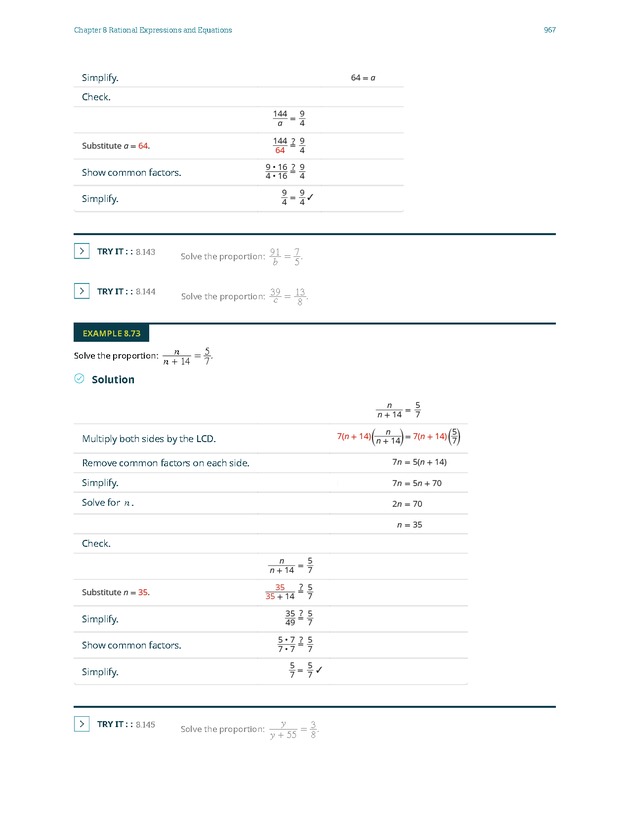 Elementary Algebra - 