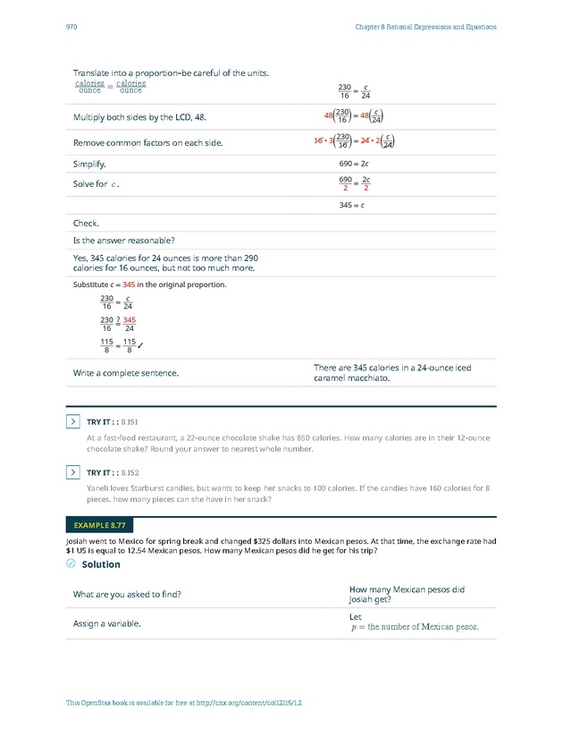 Elementary Algebra - 