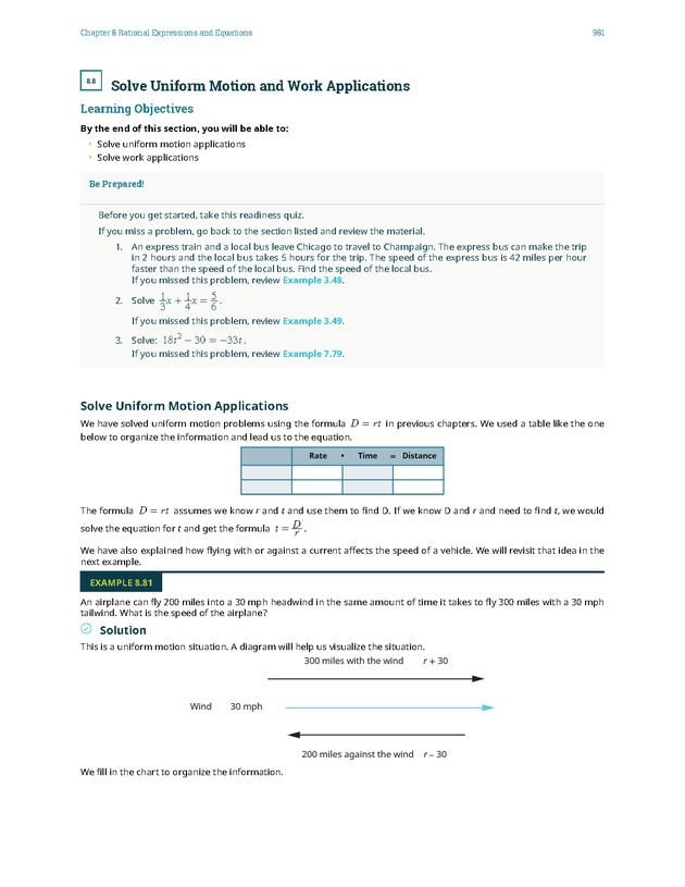 Elementary Algebra - 
