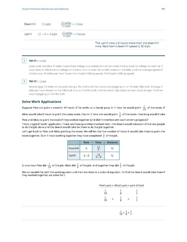 Elementary Algebra - 