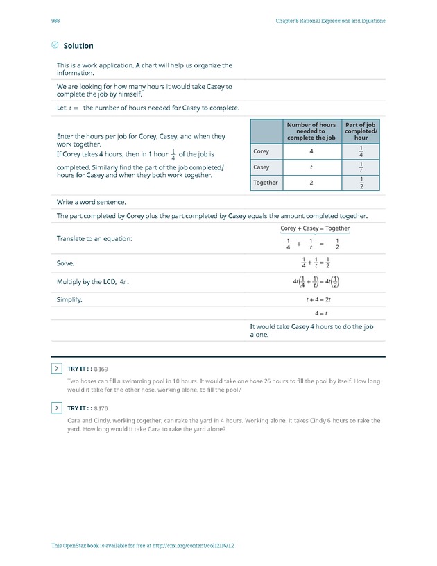 Elementary Algebra - 