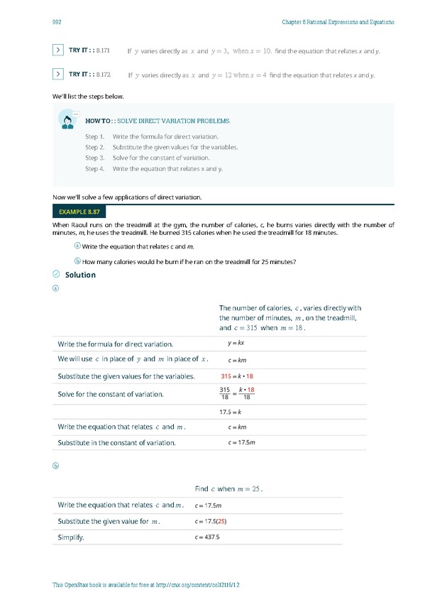 Elementary Algebra - 