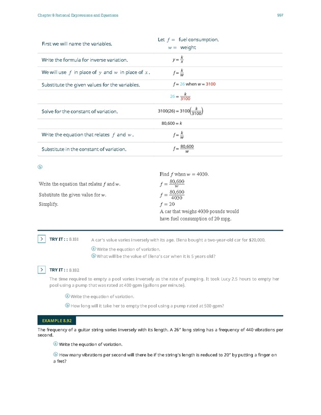 Elementary Algebra - 