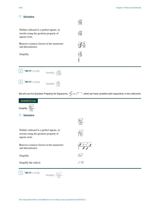 Elementary Algebra - 