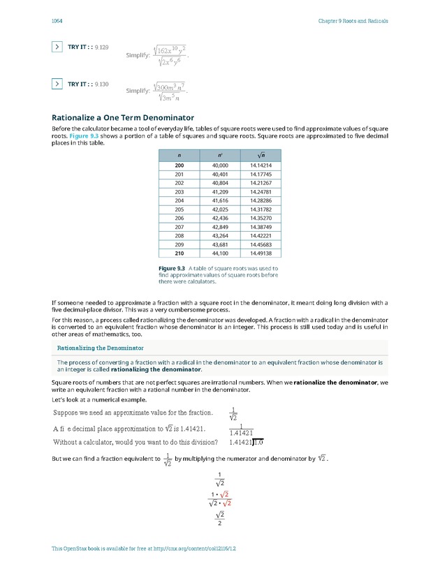 Elementary Algebra - 