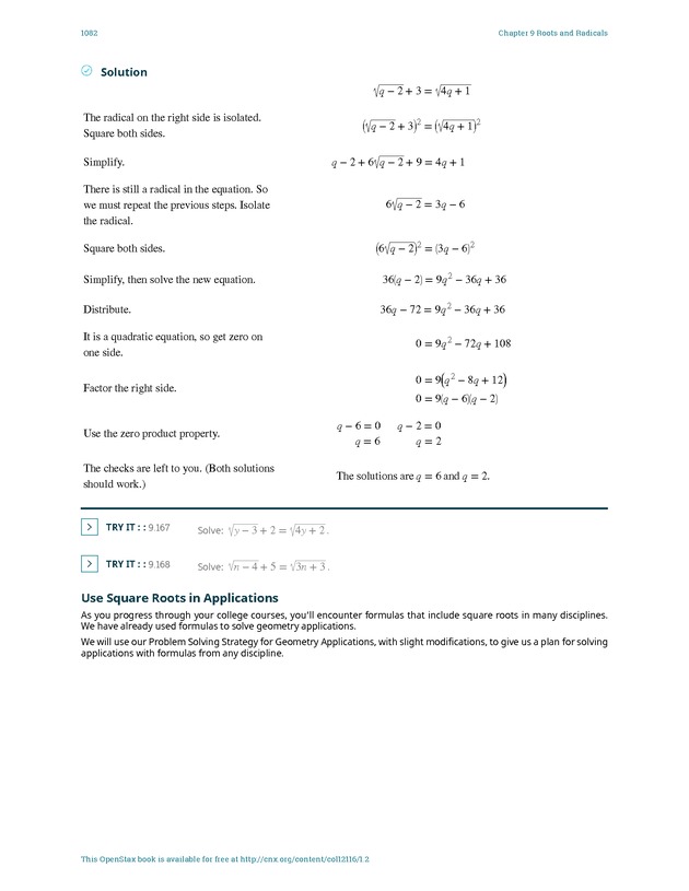 Elementary Algebra - 