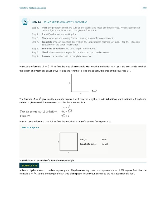 Elementary Algebra - 