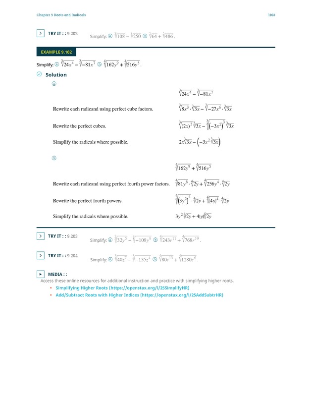 Elementary Algebra - 