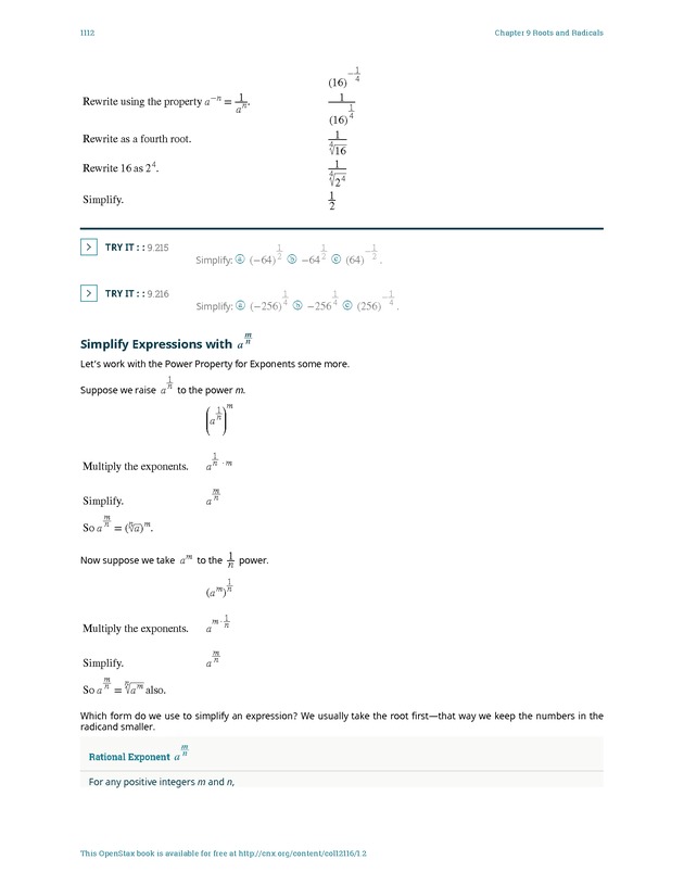 Elementary Algebra - 