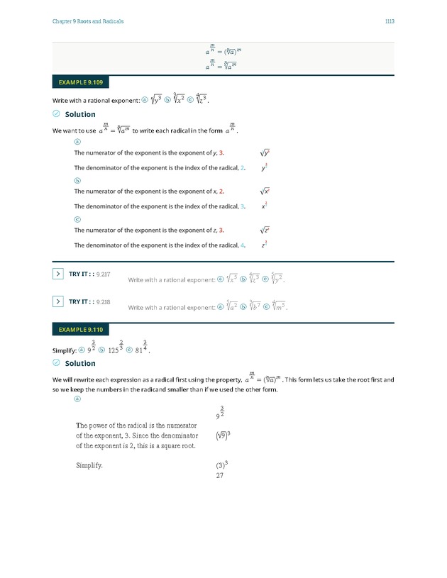 Elementary Algebra - 