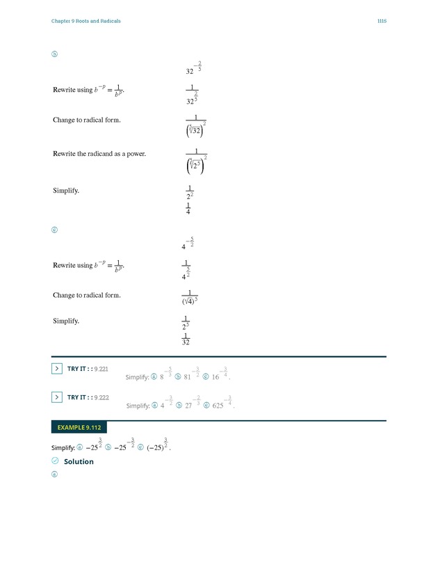 Elementary Algebra - 