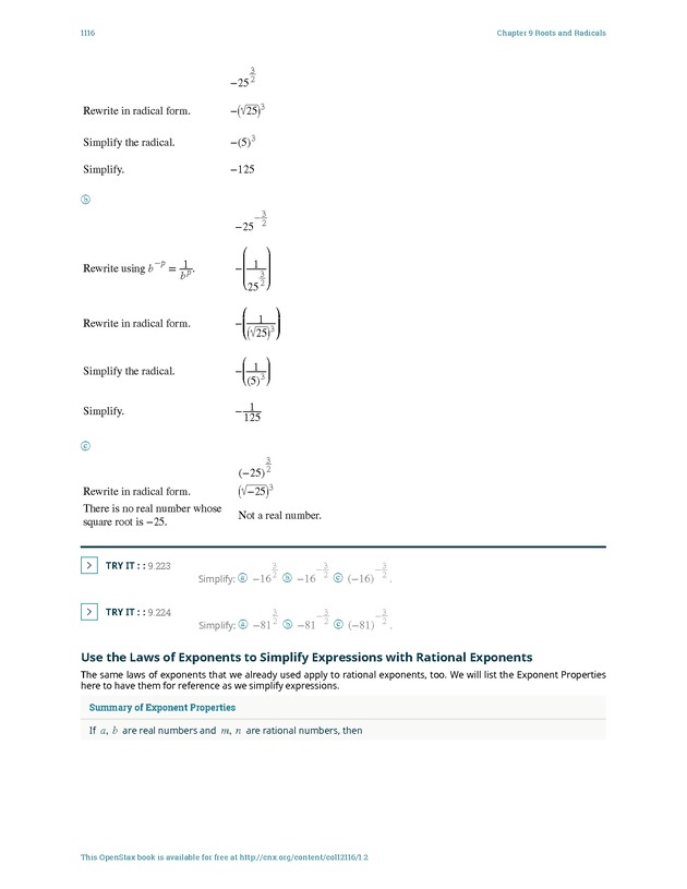 Elementary Algebra - 