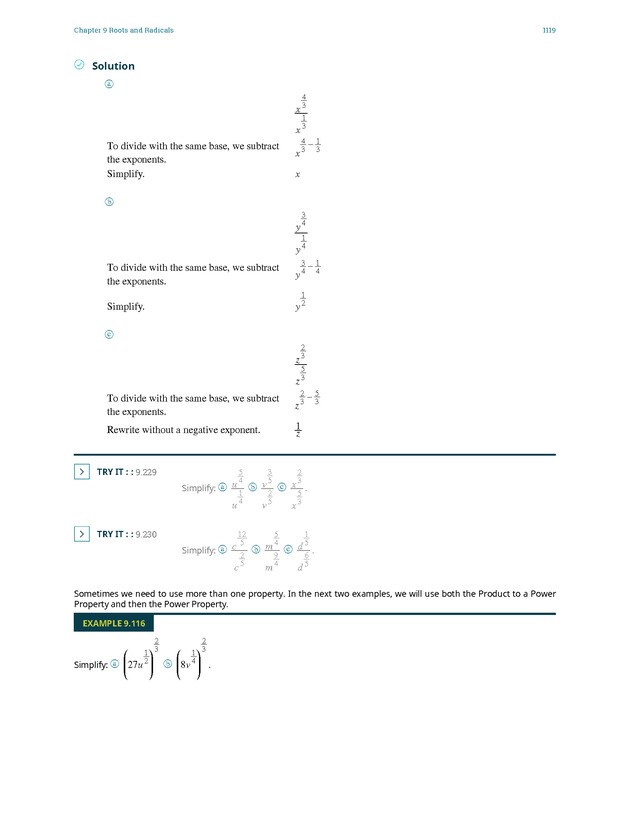 Elementary Algebra - 