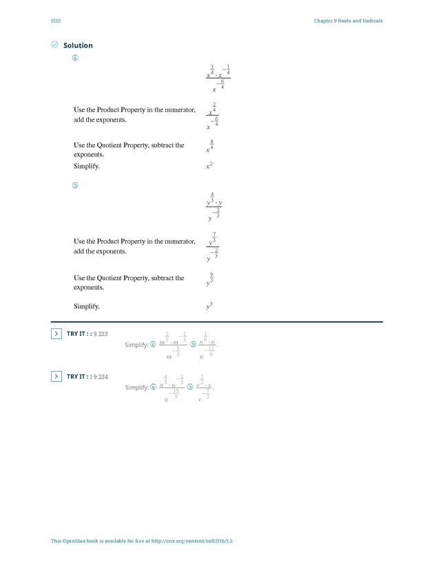 Elementary Algebra - 