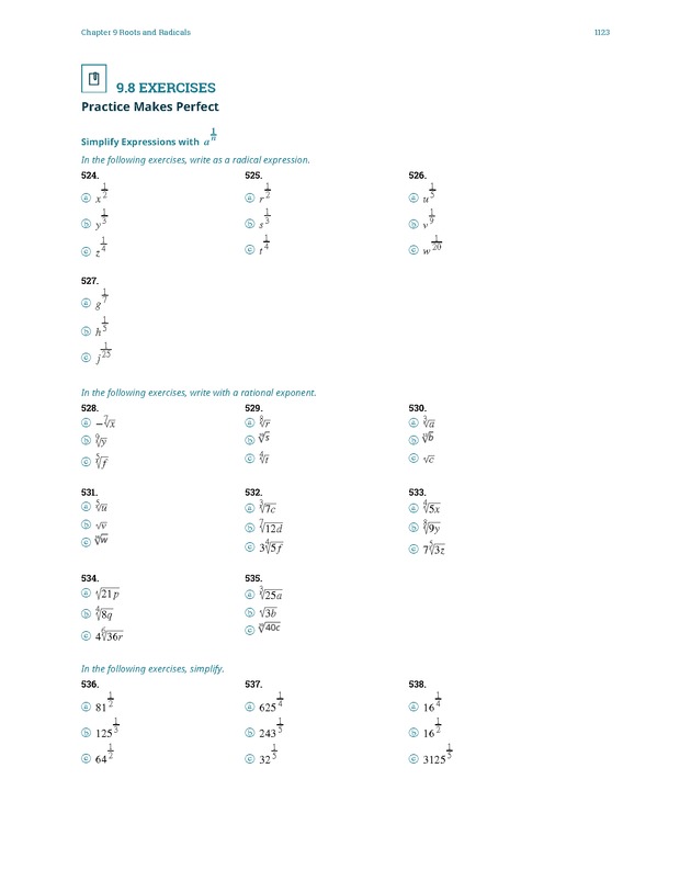 Elementary Algebra - 