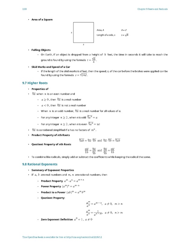 Elementary Algebra - 