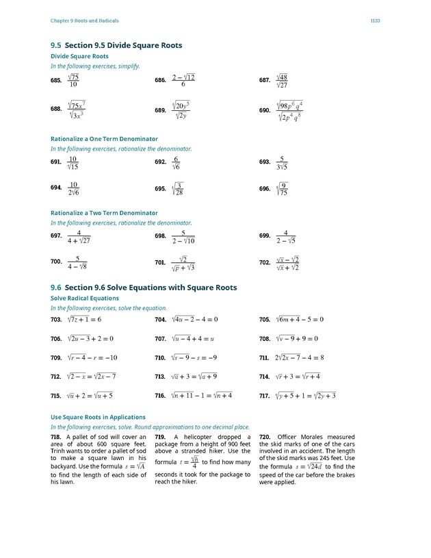 Elementary Algebra - 