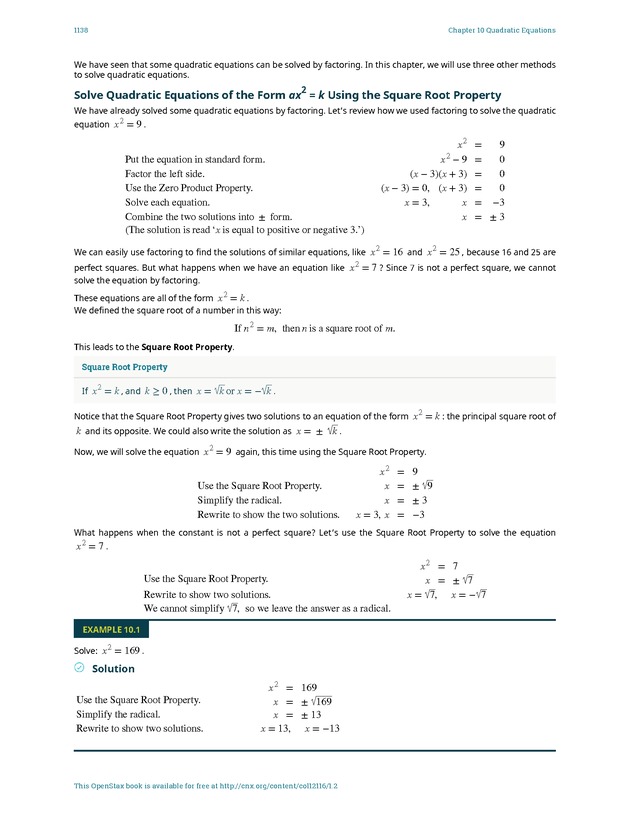 Elementary Algebra - 