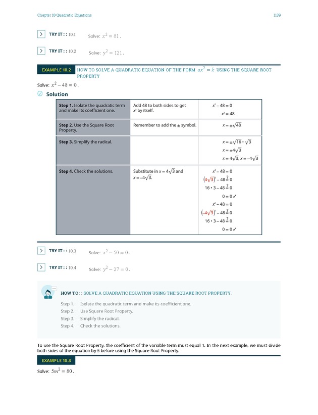 Elementary Algebra - 