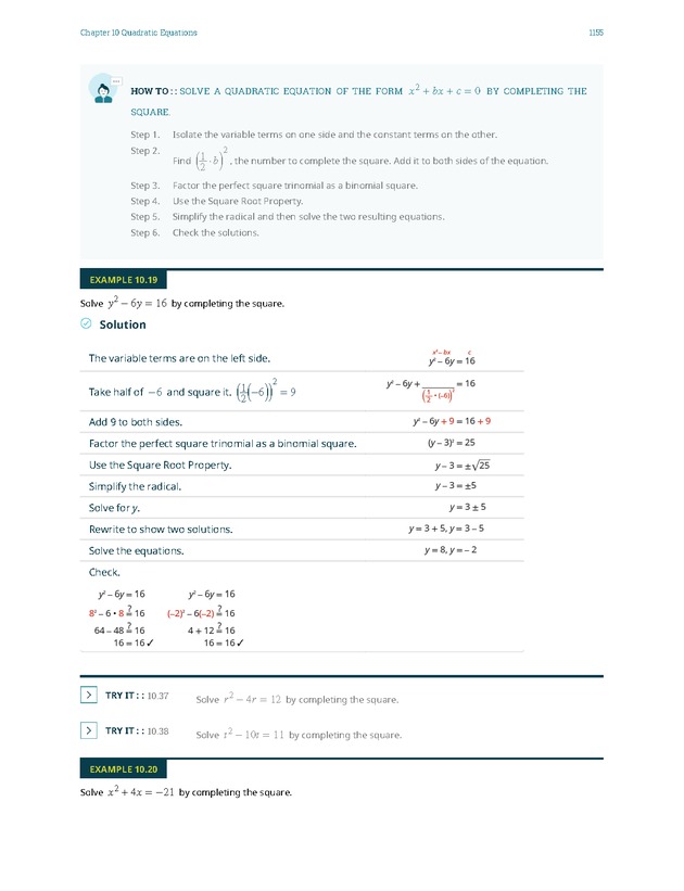Elementary Algebra - 