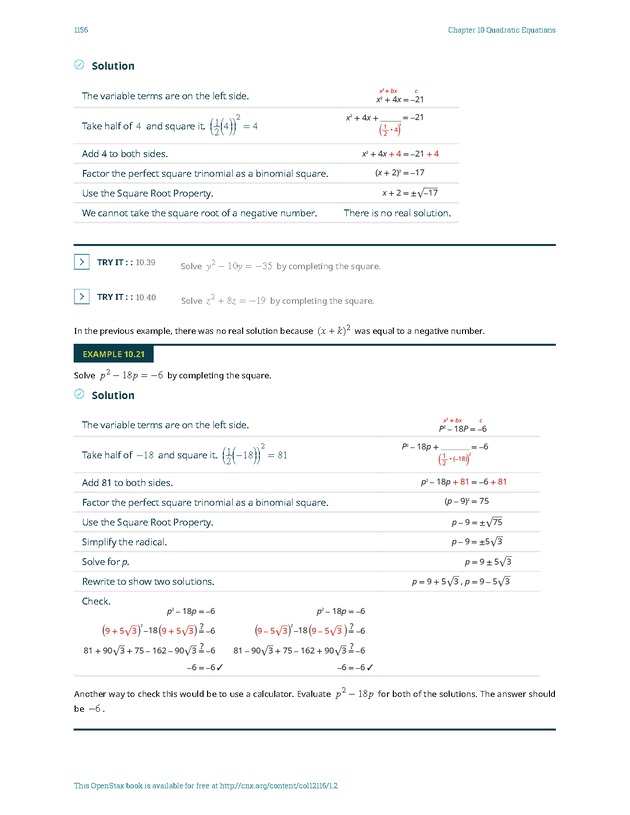 Elementary Algebra - 