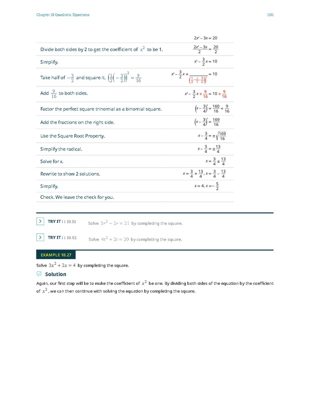 Elementary Algebra - 